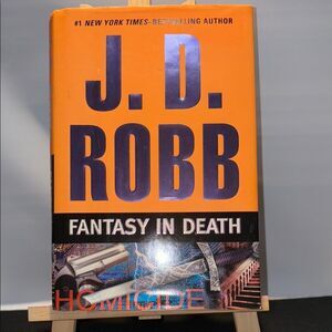 Fantasy in Death by J.D. Robb Hardcover book